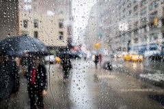 Unfocused NYC Rain
