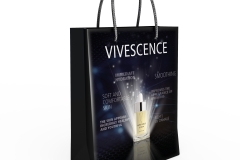 Black shopping bag